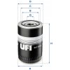 Olejový filter UFI 23.110.02