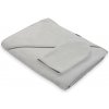 Detská froté osuška s kapuckou New Baby BASIC 100x100 sivá