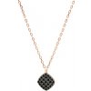 Náhrdelník SAVICKI: ružové zlato, čierne diamanty - SAVN08276 R C