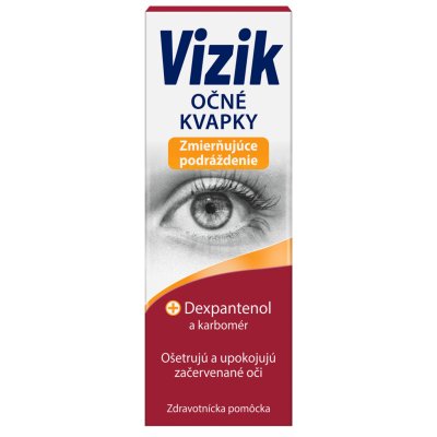 Vizik oční kapky zklidňující podráždění 10 ml