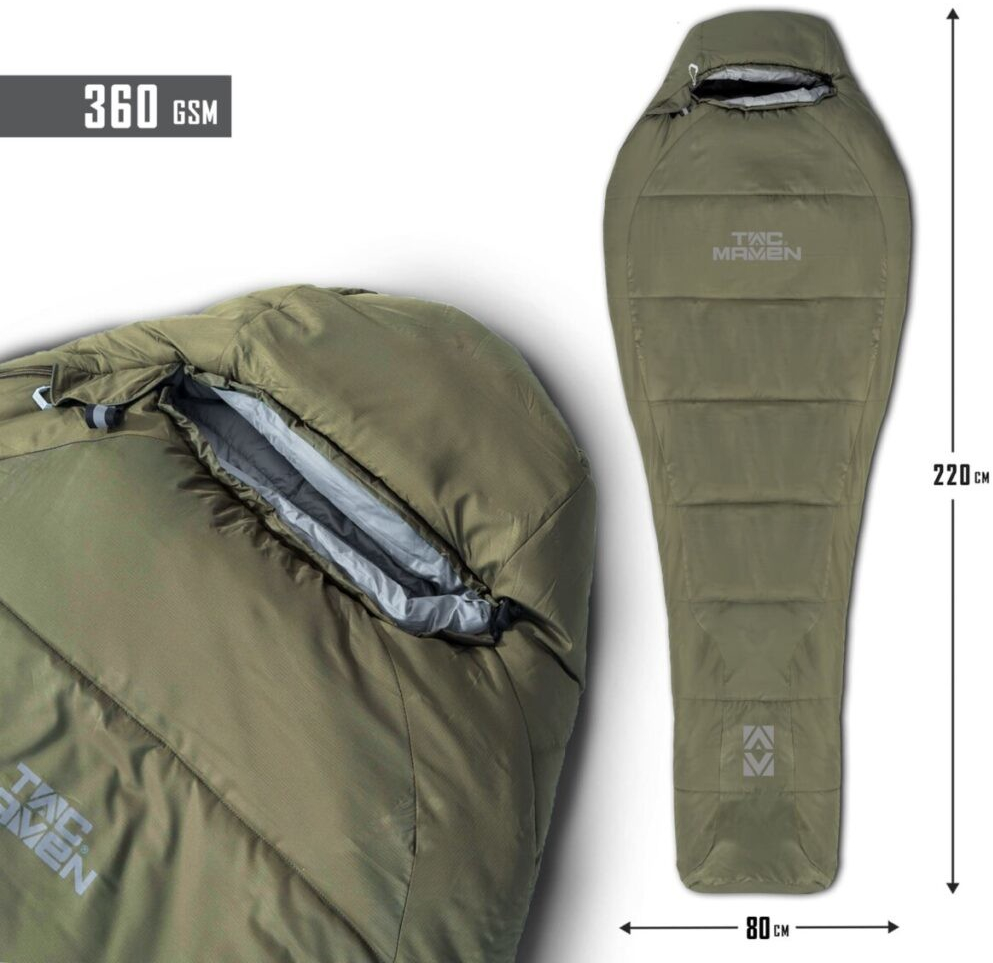 PENTAGON Mummy Sleeping Bag 360gr/m2