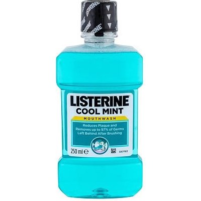 Listerine Cool Mint Mouthwash 250 ml ústní voda pro svěží dech