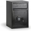 Nábytkový elektronický trezor s vhadzovacím otvorom, 520x350x350 mm, 37 L