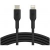 Belkin kábel Boost Charge USB-C to Lightning 1m - Black CAA003bt1MBK