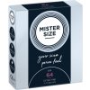 Kondómy Mister Size 3 ks 64 mm, kondómy s nominálnou šírkou 47–69 mm