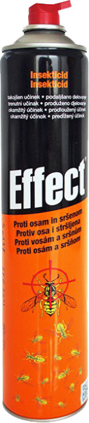 Insekticid Effect® Aerosol na osy a sršne, 750 ml