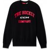 Detská mikina CCM Athleisure Crew Black XL