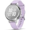 Garmin Lily 2 Active Silver Purple Jasmine silicon band, EU