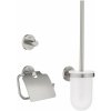 GROHE Start súprava doplnkov pre toaletu 3v1, Supersteel, 41204DC0