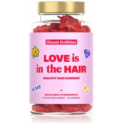 Bloom Robbins LOVE is in the HAIR Healthy hair gummies gumíky pre výživu vlasov