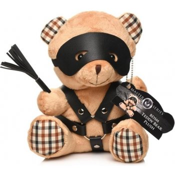Master Series BDSM Teddy Bear Plush Tan