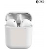 Luxria inPods 12 Matte - Bluetooth slúchadlá s nabíjacím púzdrom (8 farieb) Farba: Biela