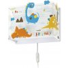Dalber | Dalber D-73458 - Detské nástenné svietidlo DINOS 1xE27/60W/230V | PI334