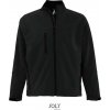 SOL´S RELAX / Pánska 3-vrstvová softshellová bunda - black XXL