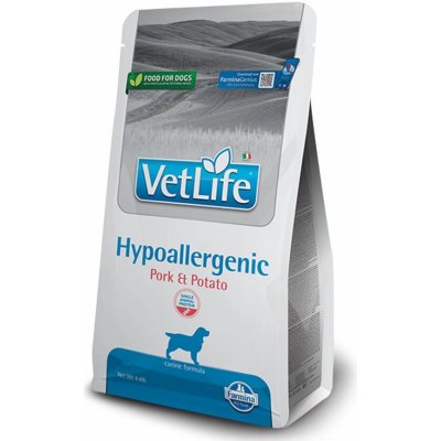 Vet Life Natural DOG Hypo Pork & Potato 12 kg