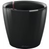 Plastový kvetináč Lechuza Classico LS Ø 50 cm H 47 cm čierny vrátane zavlažovacieho systému, vložky na rastliny, substrátu a ukazovatele hladiny vody