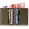 Kožené púzdro Roncato - Iron 4.0 Card Holder / Military Green