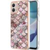 Gumený kryt IMD na Motorola Moto G13 / G23 / G53 5G - Pink Scales