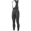 ALÉ Cycling Clothing ALÉ Solid Winter, Black/ Black Veľkosť: 4XL Pánske dlhé zimné cyklistické nohavice s trakmi