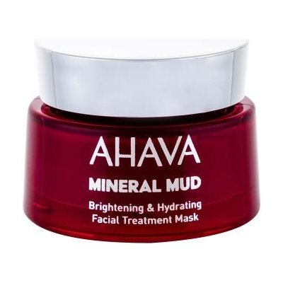 AHAVA Mineral Mud Brightening & Hydrating rozjasňujúca maska s hydratačným účinkom 50 ml pre ženy