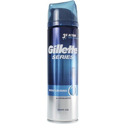 Gillette Series Moisturising Hydratačný gél na holenie 200 ml pre mužov