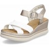 Dámske sandále RIEKER 67703-80 biela S4 42