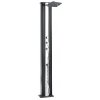 Hanscraft Solárna sprcha s ručnou sprchou DADA antracit/inox 315084