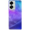 Odolné silikónové puzdro iSaprio - Purple Feathers - OnePlus Nord 2T 5G