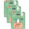 MUUMI Baby 3 Midi 5-8 kg (150 ks), mesačné balenie eko plienok 58725-3