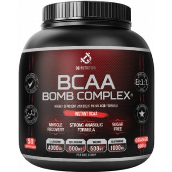 DG Nutrition BCAA BOMB COMPLEX 500 g od 21,5 € - Heureka.sk