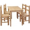 IDEA nábytok + 4 stoličky CORONA 2 vosk 161611