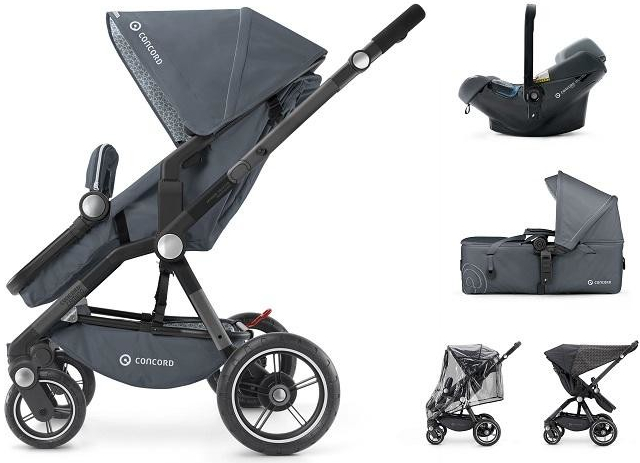 Concord Mobility Set Camino Air.Safe+Scout Steel Grey 2018 od 790 € -  Heureka.sk