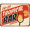 Ceduľa Tropical Bar 30cm x 20cm Plechová tabuľa