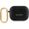 Guess PU Grained Classic Logo puzdro pre AirPods Pro 2, čierne 57983122189