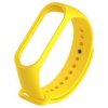 Silikónový náramok pre Xiaomi Mi Band 3/4 žltý