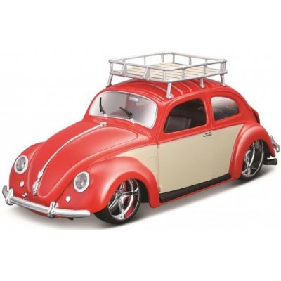 Maisto Volkswagen Beetle 1951 červená 1:18