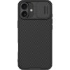 Magnetický kryt Nillkin CamShield Pro pre iPhone 16 - čierny