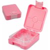 Klarstein schmatzfatz easy Snackbox 4 priehradky 18 x 15 x 5 cm SMF4-easyrosa