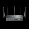 TP-LINK Omada 4G+ Cat6 AX3000 Gigabit VPN Router PORT: 1× Gigabit SFP WAN/LAN Port, 1× Gigabit RJ45 WAN Port, 4× Gigabit WAN/LAN ER706W-4G