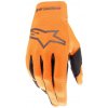 rukavice RADAR, ALPINESTARS, dětské (oranžová/černá, vel. S)