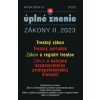 Aktualizácia II/3 - Trestný zákon a Trestný poriadok