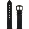 Garett řemínek 22 mm, černý kožený STRAP_V_BLK_LTH