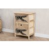 CHOMIK KOMODA S 3 ZÁSUVKAMI ZOFIA 40 x 29 x 58 CM *2695