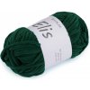 Pletacia ženilková priadza Elis 100 g - 1 ks 12 (26) zelená malachitová