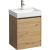 Laufen Meda Umývadlová skrinka 44 cm, závesy vpravo, divoký dub H4215420112671