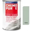 Chemolak CHEMOPUR E U 2081 vrchná polyuretánová dvojzložková lesklá farba na kov 0.8 l 1010 - Šedá pastelová