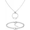 Calvin Klein Set dámskych šperkov z ocele Ethereal Metals 35700013 (náhrdelník, náramok)