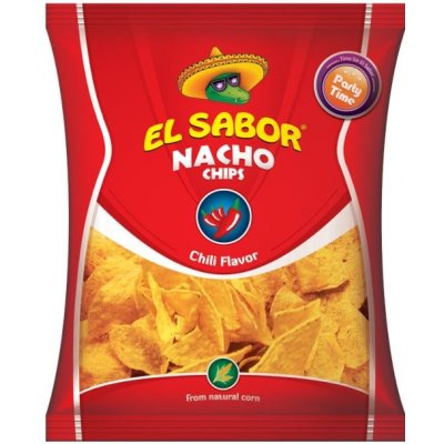 El Sabor Nacho Chips CHILI 100 g