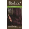 Biosline Biokap farba na vlasy 5.50 Hnědá světlý mahagon 140 ml