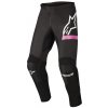 ALPINESTARS nohavice STELLA FLUID CHASER, ALPINESTARS, dámske (černá/růžová fluo)